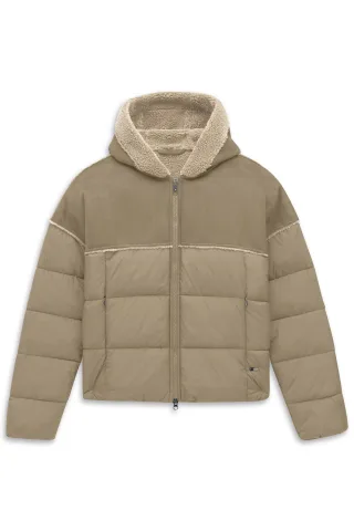 bugatti - Damen Jacke Popeline beige - Gr. - 36