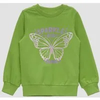 s.Oliver Sweatshirt Sweatshirt Sweatshirt mit Glitzerprint