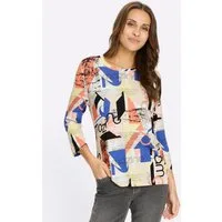 Witt T-Shirt Print-Shirt 3/4-Arm