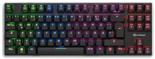 Sharkoon PureWriter TKL RGB | 4044951021529 | Kabelgebunden - USB