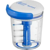 Tefal Gemüsehacker K16441 + K16443 Jamie Oliver Chop & Shaker, Zerkleinerer, 450 ml, Edelstahlklingen, Deckel, Messskala, Rotormesser