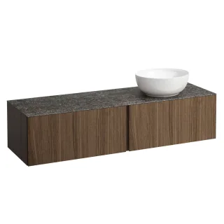 LAUFEN Waschtischunterschrank und Waschtischplatte ALESSI 500x1600x370  H4323530976301