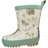 MAXIMO MaxiMo Kinder Gummistiefel "Dschungel" 63203-176200-1462 beige grün Gummistiefel