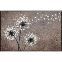 Erwin Müller Fußmatte Fußmatte "Pusteblume", eckig, Höhe: 7 mm, gemustert
