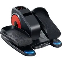 COSTWAY Ellipsentrainer, Mini-Stepper für Zuhause mit 5 einstellbare Geschwindigkeiten