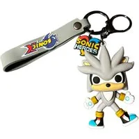 soma Schlüsselanhänger Schlüsselanhänger Sonic the Hedgehog 7cm Geschenk Cartoon grau (1-tlg), Schlüsselanhänger Haustierschlüsselanhänger Geschenk Hund Frau Herren