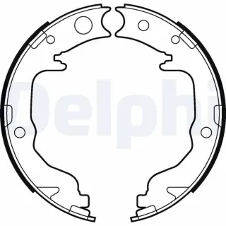 Delphi Bremsbacken hinten Chrysler Citroen Dodge Jeep Mitsubishi Peugeot