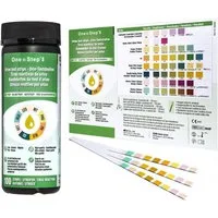 One+Step Harnsäure-Teststreifen Gesundheitstest - Urin Teststreifen für 10 Indikatoren, 100-St.