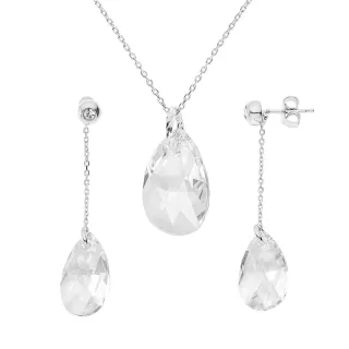 DIADEMA - Set Forever Swarovski - Halskette, Ohrringe - Love Jewelry Collection