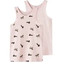 Name It Unterhemd NMFTANK TOP 2P BALLERINA HORSE NOOS (Packung, 2-St)
