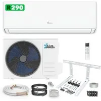 Kältebringer Split-Klimagerät R290 Split Klimaanlage Set - 18000 BTU - Kühlen & Heizen - A+++, 5,4 kW, WiFi/App, inkl. Montagematerial, sehr leise und energiesparend