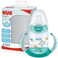 NUK Trinkflasche NUK Trinklernflasche 150ml – Fische-Motiv, leicht & sicher