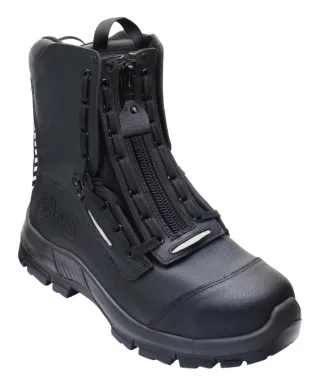 Sicherheitsstiefel | EWS | Dynamic Rescue ZIP | Stahlkappe | PURATEX Klimasystem | Echtleder | Größe 38-48 | Rettungsdienst Größe:EU 38 / UK 5