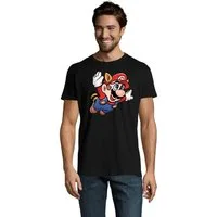 Blondie & Brownie T-Shirt Herren Super Mario 3 Fligh Retro Konsole Logo Print