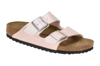 Birkenstock 1029511 ARIZONA BS Damen Pantolette in rosa saffiano iridescent