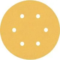 Expert C470 Schleifblatt-Set, Ø 150mm, K60 / 120 / 240 6-teilig, für Exzenterschleifer