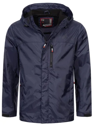 A. Salvarini Herren Regenjacke AS-323 wasserdicht & leicht mit Kapuze