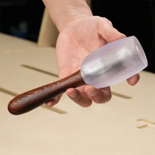 GANWEI Polycarbonate Woodworking Mallet Non-Marring Dead-Blow Buffer Hammer for Furniture Assembly Chiseling