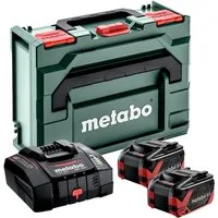 metabo 685305000 Akku-Set 8000 mAh (18 V, 4 St), inkl. metaBOX 145