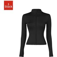 SNOCKS Funktionsjacke Sportjacke Damen mit Reißverschluss Atmungsaktives Tragegefühl und figurbetonter Fit