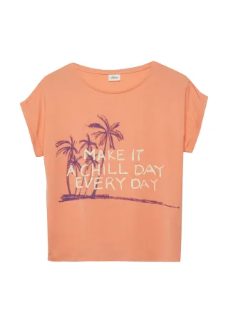 s.Oliver - T-Shirt orange - Gr. - 152
