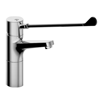 KWC Hebelmischer Schwenkauslauf, langer Hebel A150 chromeline 123980