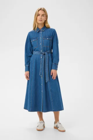 Denimkleid PolenkaPW Denimkleid Gerade Passform