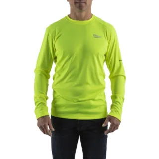 Milwaukee Funktions-Langarm-Shirt mit UV-Schutz Gelb L - 4932493090