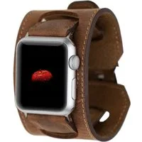 Renna Leather Smartwatch-Armband Apple Watch Band für Series 10 / Ultra/9/SE/8-1 Echtleder Armband