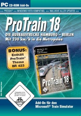 Train Simulator - ProTrain 18: Berlin - Hamburg + Bonus