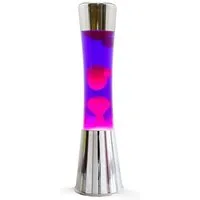 I-TOTAL Lavalampe I-TOTAL® Lavalampe Magie Dekolampe Farbe lila/rosa