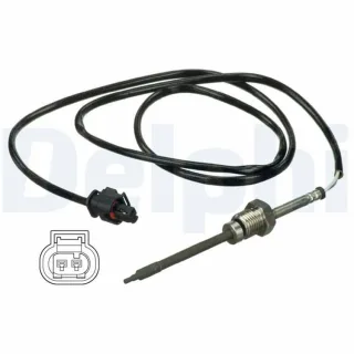 Delphi Abgastemperatursensor vor Partikelfilter Mercedes C-Klasse Clc-Klasse E-Klasse Sprinter