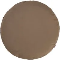 beties Kissenhülle Wunschton, (1 Stück), runder Kissenbezug 40 cm deep-taupe