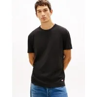 Tommy Jeans T-Shirt TJM REGULAR WAFFLE Regular fit mit Rundhalsausschnitt