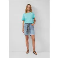 s.Oliver Jeansshorts Jeans-Hose KAROLIN Jeans-Bermuda Karolin / Regular Fit / Mid Rise / Bindegürtel