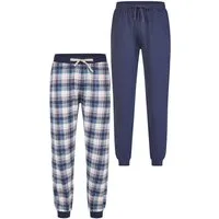 Phil & Co. Pyjamahose Cozy Classics (2-tlg) schlaf-hose pyjama schlafmode