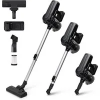 Aigostar Hand-und Stielstaubsauger Staubsauger mit Kabel 4 in 1, 15KPA, 1L/1,2L Leicht& Ideal für Zuhause, 600,00 W, beutellos, HEPA-Filter-System, Leicht und bequem