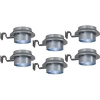 LIGHT&MORE Außen-Stehlampe Light & More LED Solar-Dachrinnenleuchte Mistra, Inkl. Leuchtmittel, Nicht dimmbar ohne Bewegungsmelder