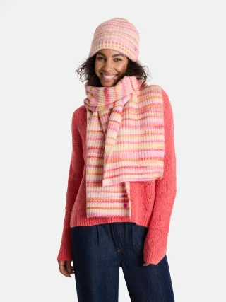 LIEBLINGSSTÜCK - Damen-Strickschal red - Gr. - OS