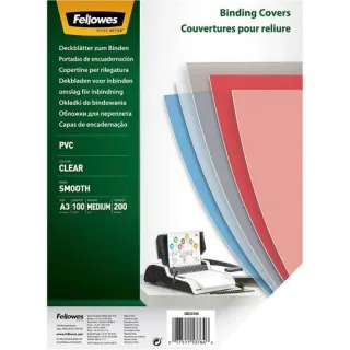 Fellowes Deckblatt A3 transparent 200 Mikron