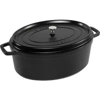 Staub Auflaufform La Cocotte 41cm oval Gusseisen, Gusseisen