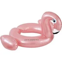 Swim Essentials Schwimmring Geöffneter Schwimmring 55 cm Flamingo, Schwimmreifen Reifen Ring Schwimmhilfe