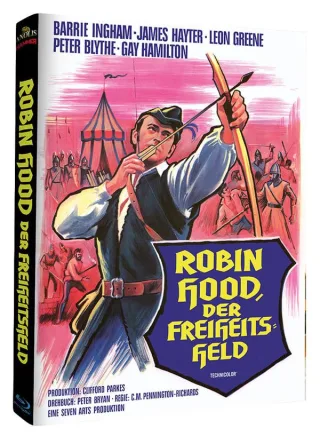 Robin Hood - Der Freiheitsheld - Mediabook - Cover C - Limited Edition - Hammer Edition Nr. 44 [Blu-ray]