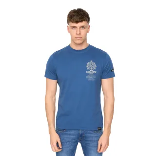 Duck and Cover - "Stoneham" T-Shirt für Herren, Angerauhte Baumwolle (Blau)