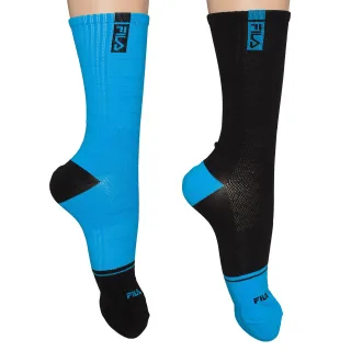 Packung mit 2 Paar langen Fahrradsocken für Herren und Damen F2524