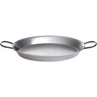 PAELLA WORLD Camping-Gasgrill Paella World Paella Pfanne Grillpfanne Ø 22 cm - Stahl poliert