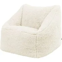 icon Sitzsack Flauschig für Kinder „Teddybär“, 55x44cm, Made in Germany, für Kinderzimmer