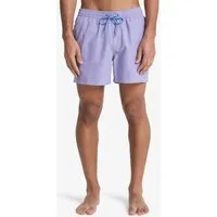 Quiksilver Badeshorts EVERYDAY VOLLEY 15 unifarbene Optik, mit kontrastfarbenen Details, Straight-Leg-Passform
