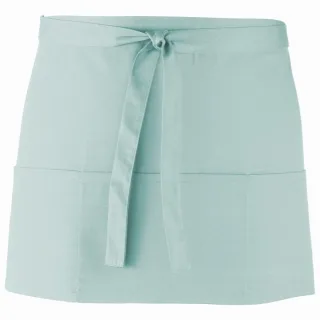 Premier Ladies/Womens Colours 3 Pocket Schürze (2er-Pack) (Aqua)
