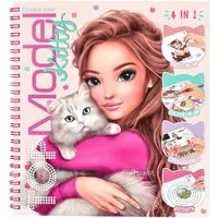 Depesche Malvorlage Create your TOPModel Kitty Malbuch Ausmalbuch Katzen
